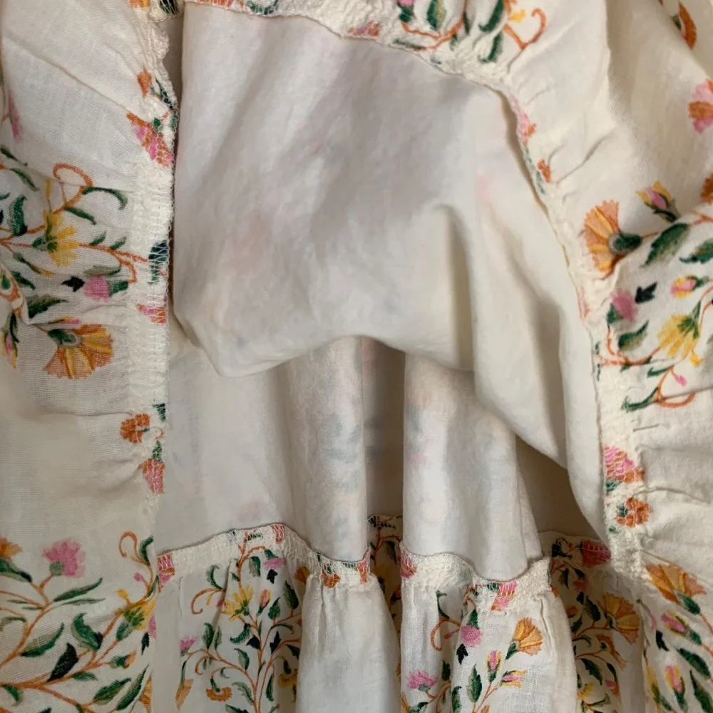Old Navy Floral Tiered Sundress Girls XL or 14/16 Party Summer Spring